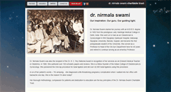 Desktop Screenshot of drnswami.org